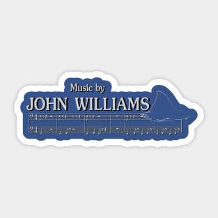 Music by John Williams – Jaws Sticker